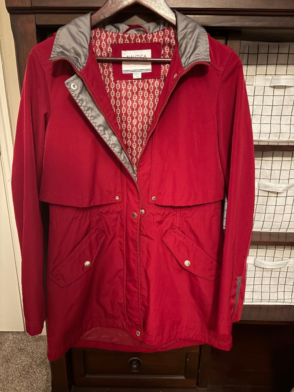 Nautica Rain Jacket- pea coat style